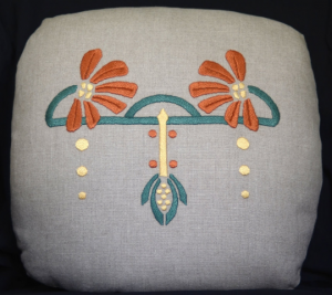 Coneflower Pillow Embroidery Kit
