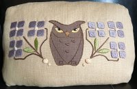 Petite Owl Pillow Embroidery Kit